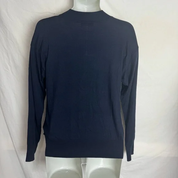 Scotch & Soda Knitwear Lightweight Mock Neck Long Sleeve Pullover Sweater Size M